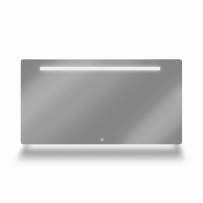 Looox Ml line spiegel - 140x70 led verlichting onder plus geintegreerd