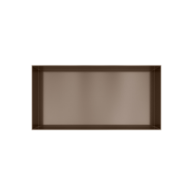 Hotbath &MORE Inbouwbox of inbouwnis - 30x60x10 - frameless - tuscan bronze (brons)