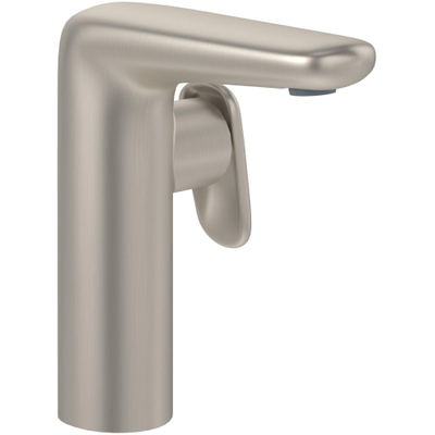 Villeroy & Boch Antao Mitigeur de lavabo monocommande - avec garniture de vidage Push-Open - Nickel brossé mat (inox)