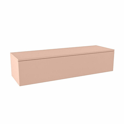 Mondiaz ALAN MODULE Wastafelonderkast - 130x45x30cm - 1 lade - push to open - Rosee