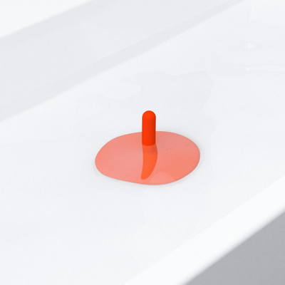 Clou Wash Me waterstop siliconen silicone Oranje