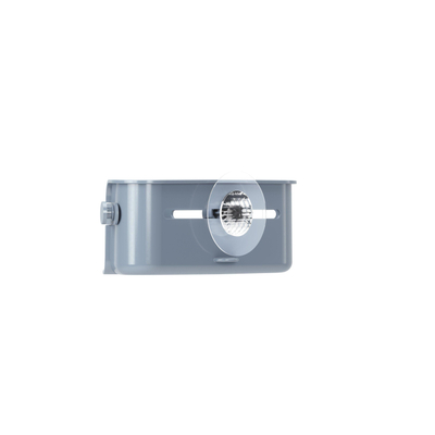 Umbra Flex Douchemand - 30x19x9cm - hoekmontage - zelfklevend - leisteen blauw