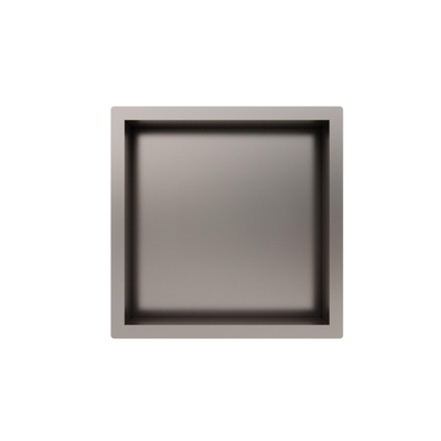 Fortifura Galeria Inbouwnis - 30x30x7cm - PVD - geborsteld RVS