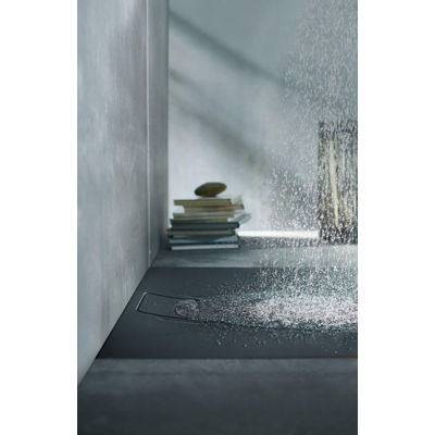 Duravit Stonetto Douchebak - 90x90cm - antraciet