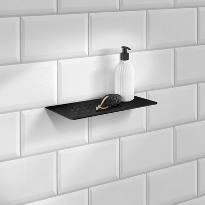 Smedbo Sideline Etagère murale - inox - Noir mat