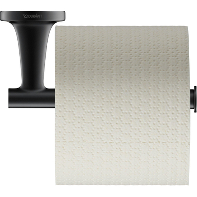 Duravit Starck T Porte-papier toilette Noir mat