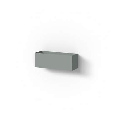 Looox Storage collection Wandbak - 30x10x10cm - matt soft green