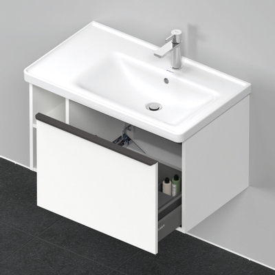 Duravit D-neo Meuble sous vasque 78.4x45.2x44cm 1 tiroir Blanc mat