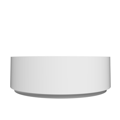 Arcqua Case waskom rond 40x40cm glans wit