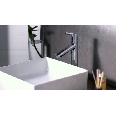 Hansgrohe Talis S wastafelkraan - 190 met waste - hoogglans chroom