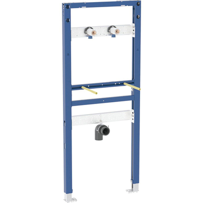 Geberit Duofix wastafel - hoogte 130cm wandkraan - blauw