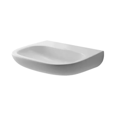 Duravit D-Code Med wastafel 60x46cm zonder kraangat zonder overloop wit OUTLETSTORE