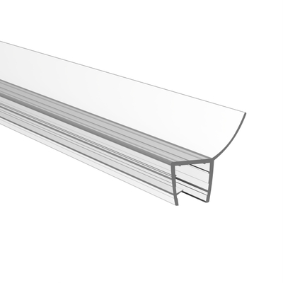 Marenza Universo Profil d'évacuation/bande d'étanchéité/barrière d'eau - universel - 200cm raccourcissable - pour verre 8mm - transparent