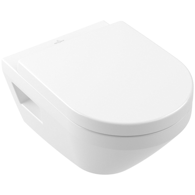 Villeroy & Boch Architectura Cuvette suspendue - 37x53x35cm - cuvette à bride ouverte Twistflush - blanc