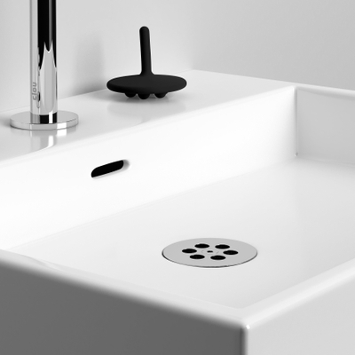 Clou Wash Me arrêt d'eau en silicone Noir