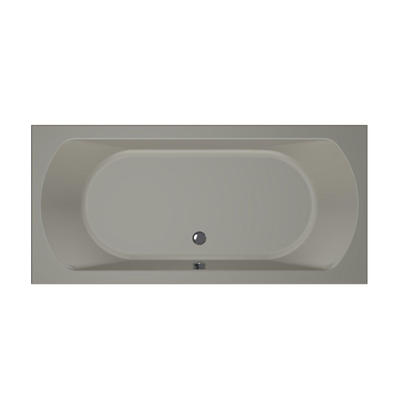Xenz Lagoon Baignoire duo - 190x90x53 - bonde Centrale - acrylique - ciment