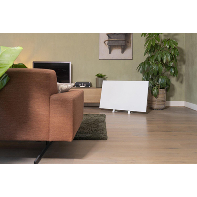 Eurom support autoportant - 37x28.1x56.5cm - pour radiateurs - acier blanc mat