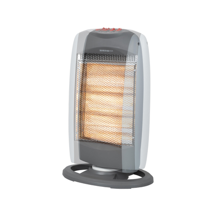 Eurom Safe-t-Shine compact 1200 Radiateur halogène 1200 watt 22x32x50cm gris