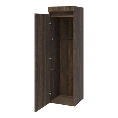 BRAUER Solution Armoire colonne 35x120cm gauche Burned Bark