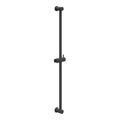 IVY Glijstang - 80cm - inclusief houder - Mat zwart PED