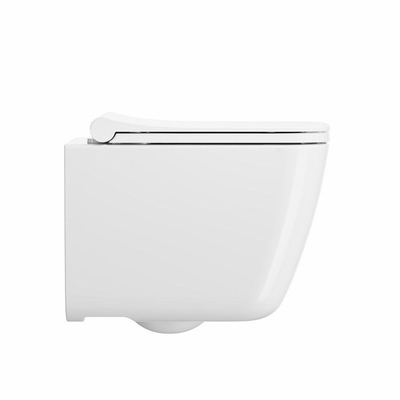 Crosswater Libra Wandhangend Toilet - Glanzend Wit