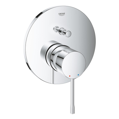 Grohe Essence New Afbouwdeel - voor inbouw badkraan - met omstel - chroom