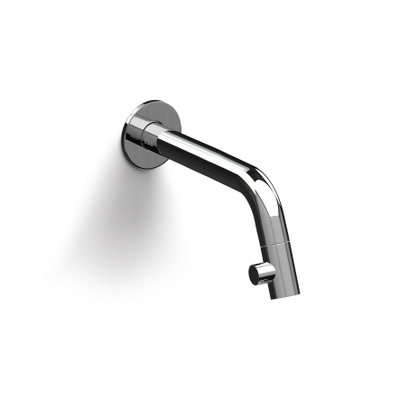 Clou Kaldur robinet de lave-mains 2x6.8cm bec court montage murale Chrome