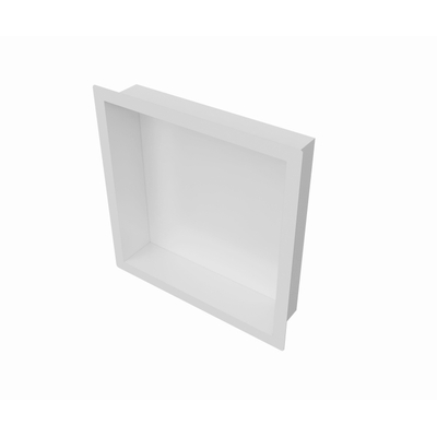 Fortifura Galeria Niche salle de bains - 30x30x10cm - Blanc mat - DESTOCKAGE