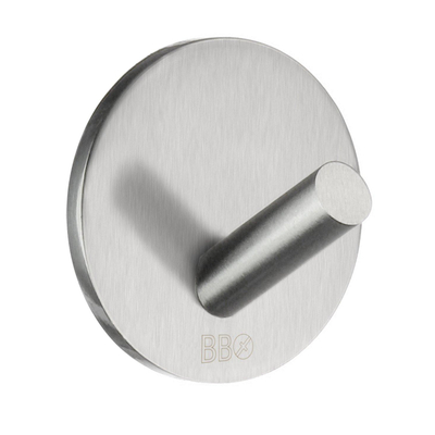 Smedbo Beslagsboden Porte-serviettes - 3x3x2.2cm - auto-adhésif - Inox Acier inoxydable brossé