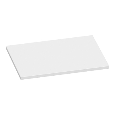 BRAUER Ocean Slim topblad - 60x46x2cm - mat wit