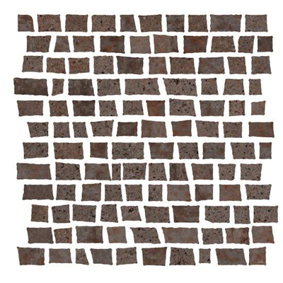 Ceralto Inlay R11 Carreau mosaïque - 30x30cm - 10.0mm - Ruggine