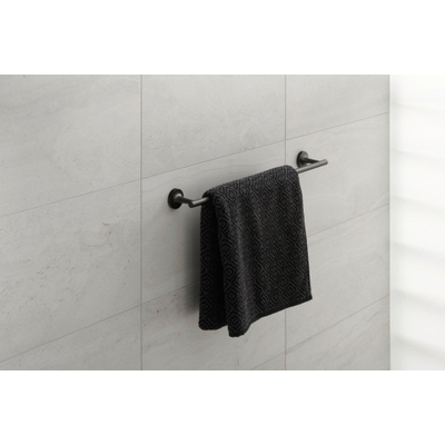 Duravit Starck T Porte-serviette 60cm Noir mat