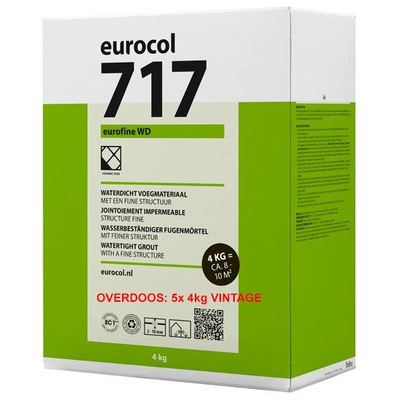 Eurocol 717 Eurofine WD Voegmiddel doos 20kg Vintage
