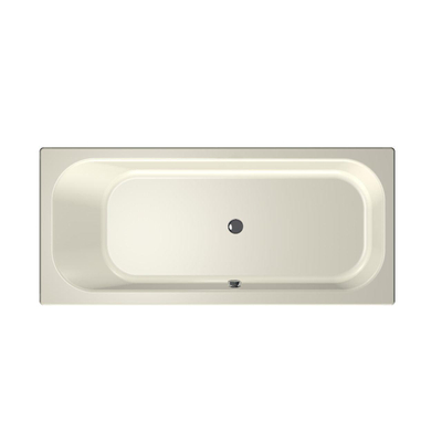 Xenz Aruba Ligbad - 180x80x48 - afvoer Midden - acryl - pergamon