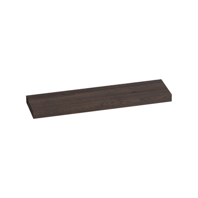 BRAUER Creek Plan vasque suspendu - 120x50x10cm - lattes chêne naturel