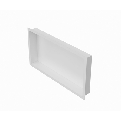 Inbouwnis 30x60x7cm mat wit OUTLETSTORE