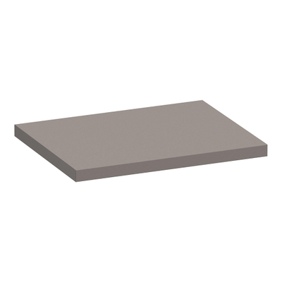 BRAUER Ocean Medium topblad - 60x46x4cm - mat taupe