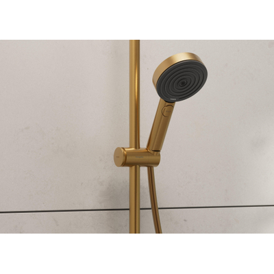 Hansgrohe Unica set de douche - 65cm - brushed bronze