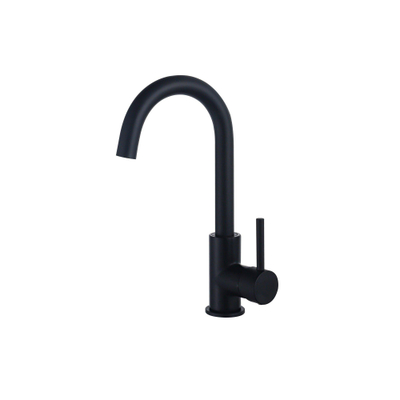 FugaFlow Eccelente Sobrado Robinet de cuisine - bec rotatif - Noir mat