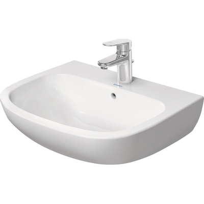 Duravit D-code Wastafel - 60x46cm - glans wit