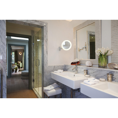 Astro Niimi Miroir de rasage Round LED CS 3000K chrome