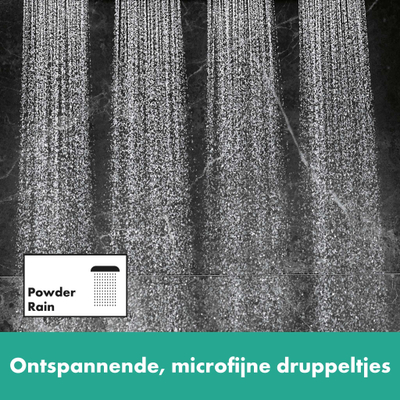 Hansgrohe Rainfinity Douche d'épaule 500 1jet avec tablette gold optic