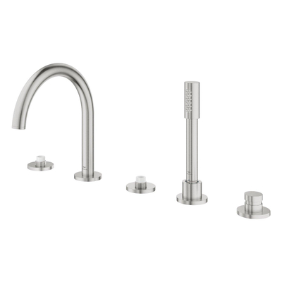 Grohe Atrio private collection badrandmengkraan - opbouw - supersteel