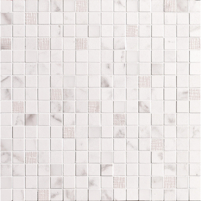 FAP Ceramiche Roma Stone Mosaico Gold Carrara Delicato mosaico zijde glans 1,8x1,8