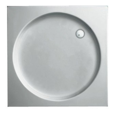 Plieger Luxury Receveur de douche carré 90x90x18.5cm acrylique Blanc