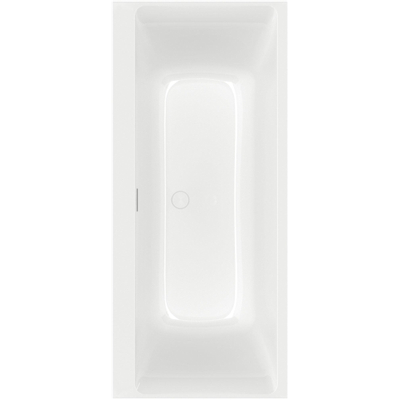 Villeroy & Boch Subway 3.0 bad rechthoek - 170x75cm duo - met afvoer - glans wit