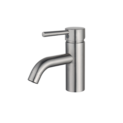 Fortifura Calvi Wastafelkraan - 14.8cm - opbouw - PVD - geborsteld RVS