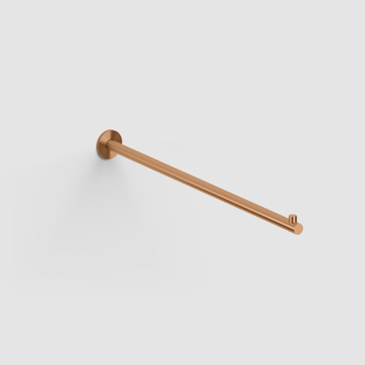 Clou Kaldur porte-serviettes droit bronze brossé PVD