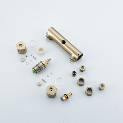 Adema Sparkle 2.0 thermostatische douchekraan - goud mat