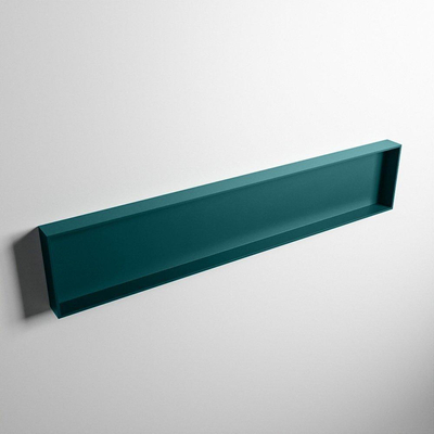 Mondiaz Easy nis 29.5x149.5x8cm voor Inbouw/opbouw 1 open vak Solid surface Smag/Smag